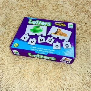 Pre-Reading Letter word Matching Game Activity The Learning Journey